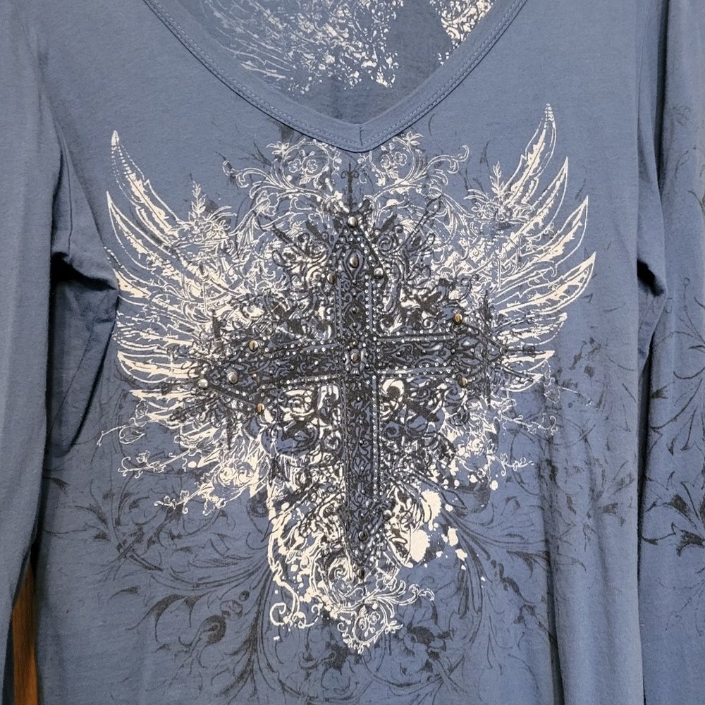 Rocker Type shirt! With Bling !